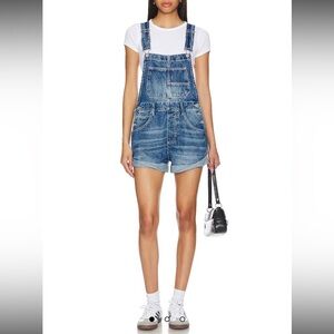 FREE PEOPLE We The Free Ziggy Shortalls, size Small, like new!